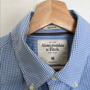 Abercrombie & Fitch Blue Checkered Shirt